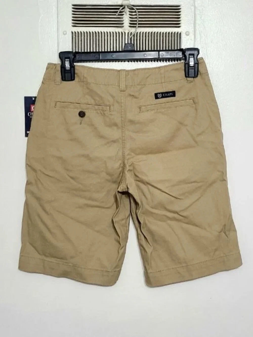 Khaki Cotton Shorts
